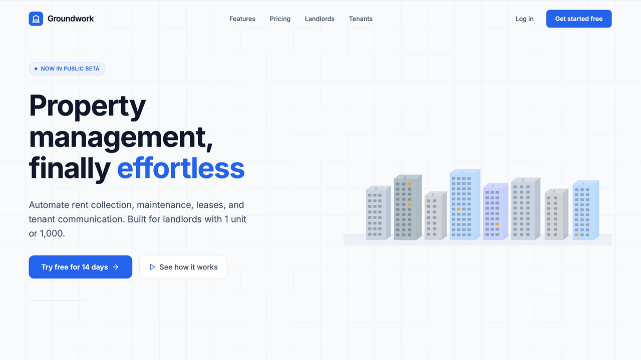 Real Estate / PropTech  template preview