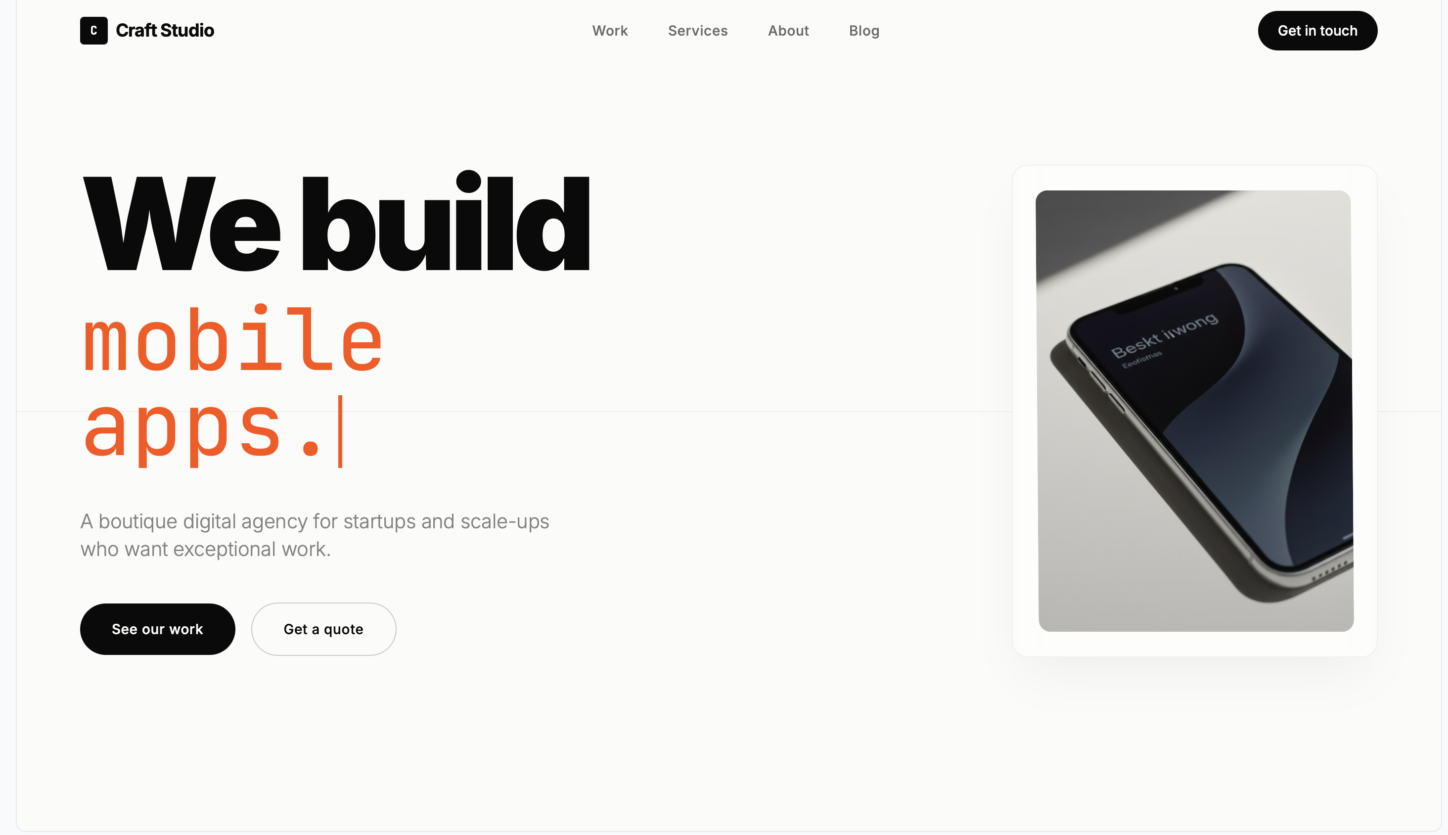 Digital Agency Landing Page template preview