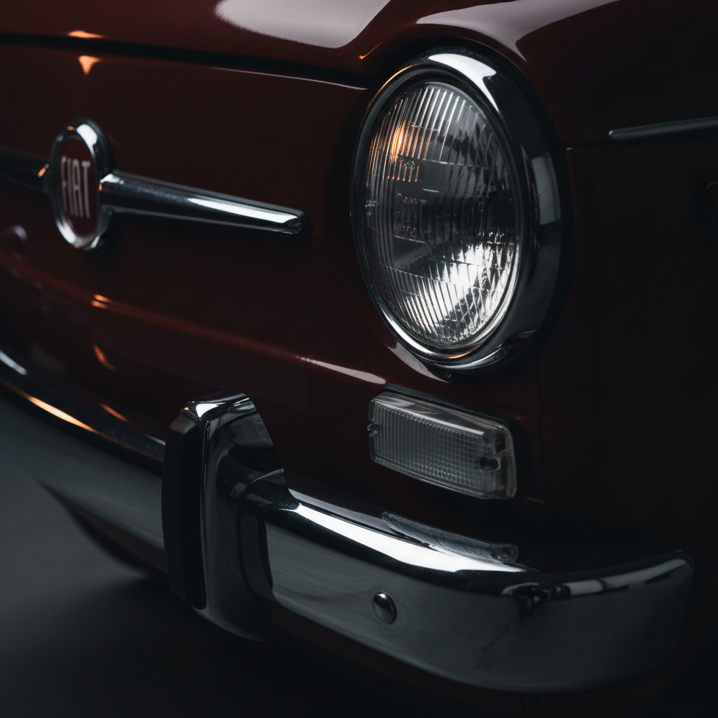 Fiat 126p predná mriežka detail