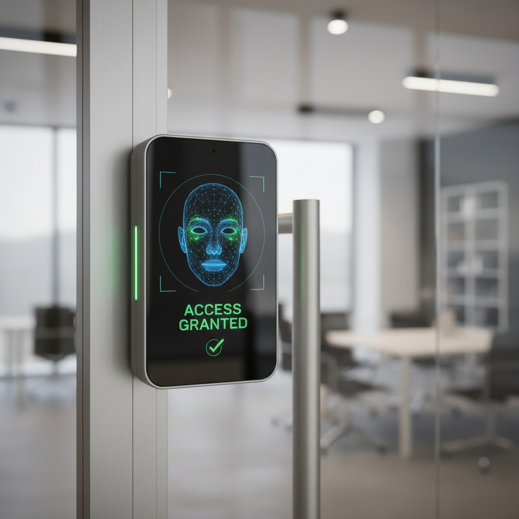 Facial Recognition Access Control Terminal Installation UK