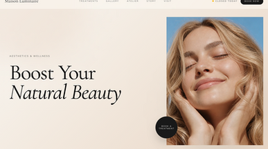 Beauty Salon template preview