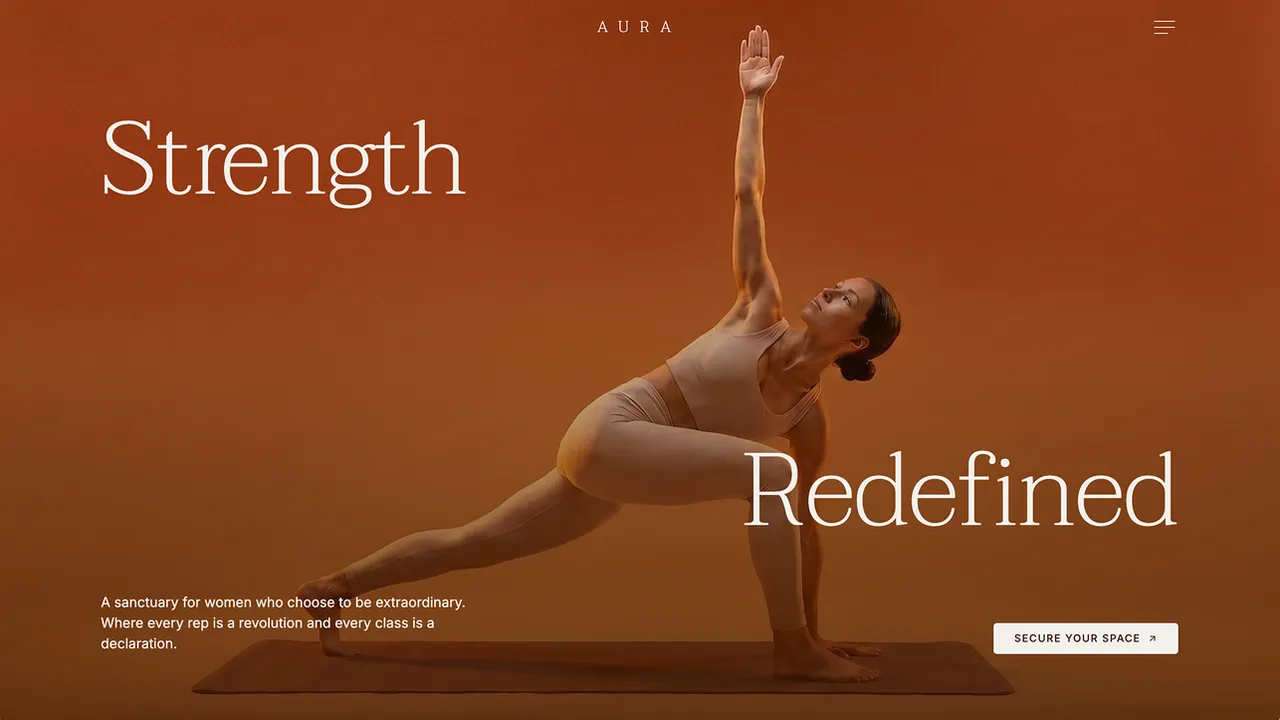 Fitness Studio  template preview