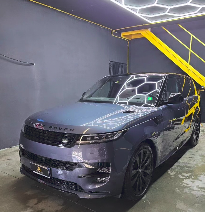 Range Rover Sport — esterno grigio metallizzato