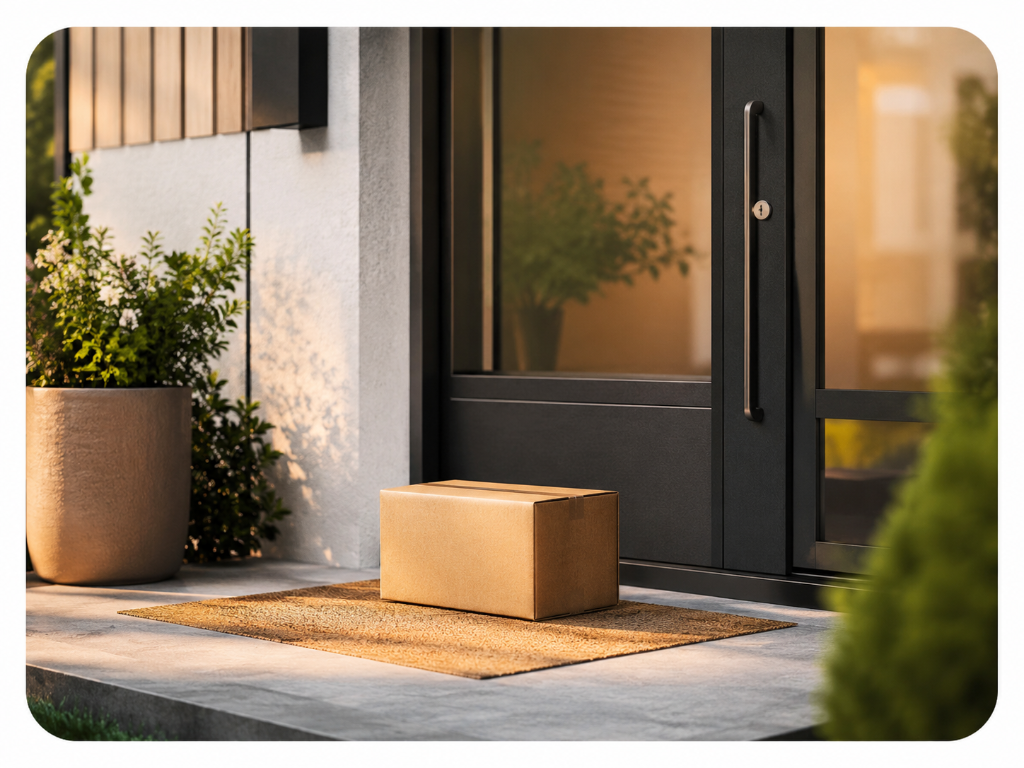 Delivered to your door