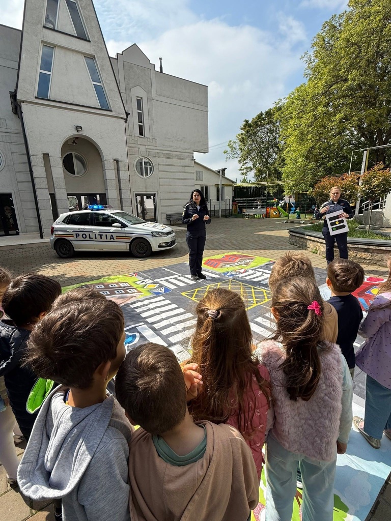 Educatoare cu copil