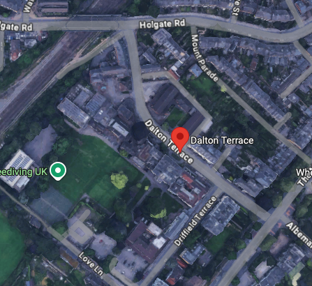 Map of Holgate