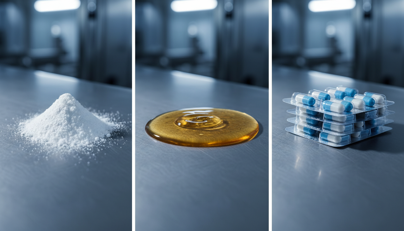 Polveri, liquidi e blister — i tre formati gestiti da ELIO