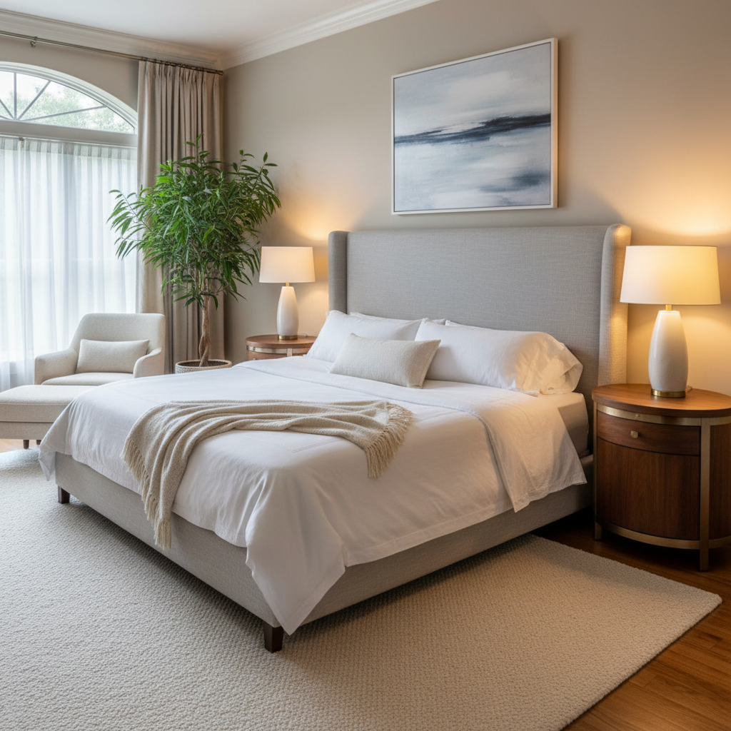 Restful, quality bedrooms