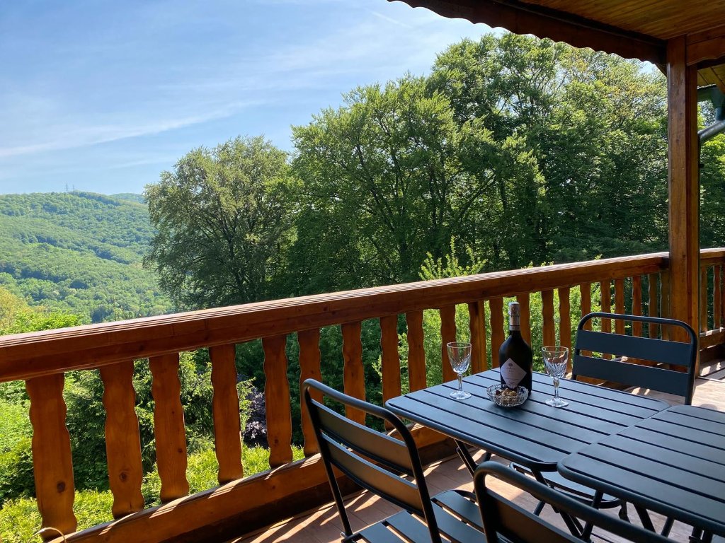 Terrasse · Panoramablick in den Wienerwald