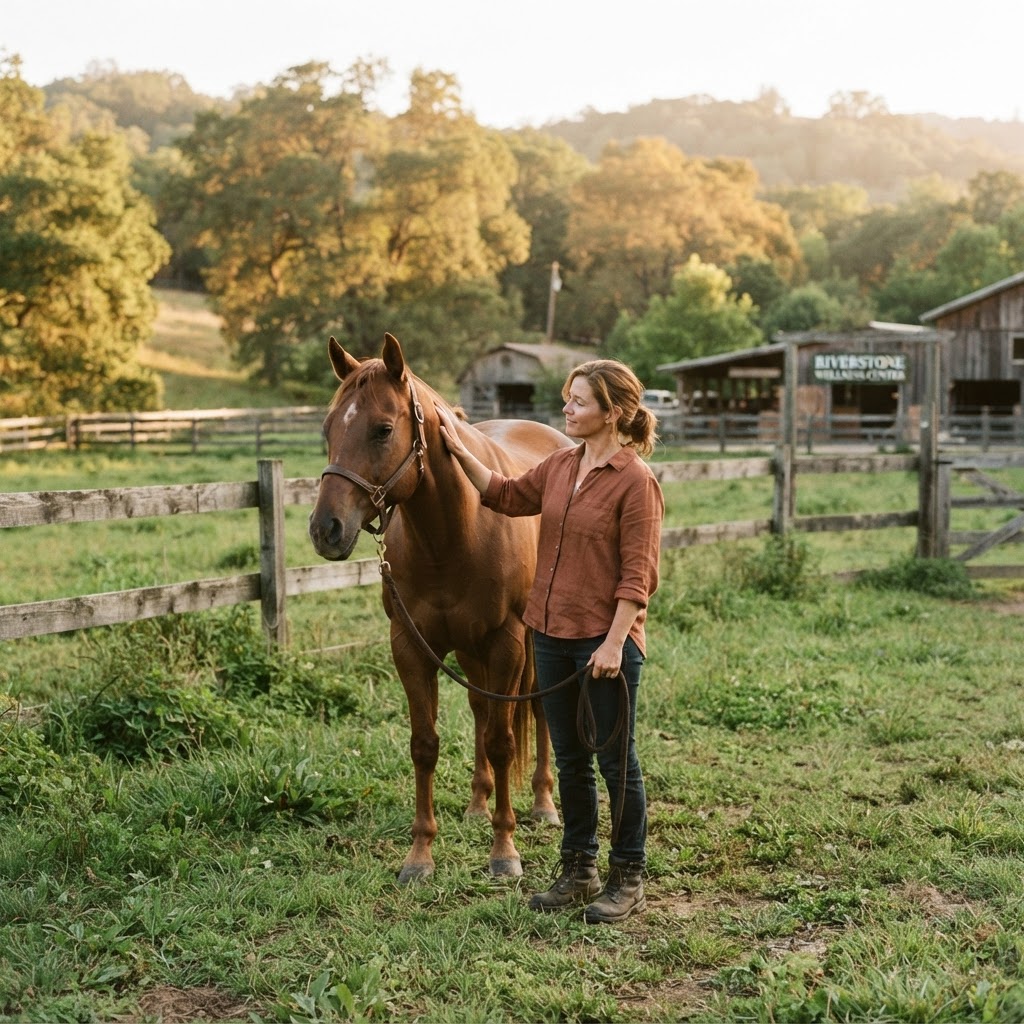 Equine-assisted therapy