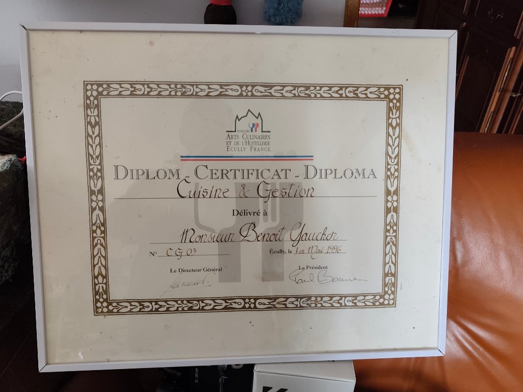 Diplôme de Cuisine et Gestion — Institut Paul Bocuse