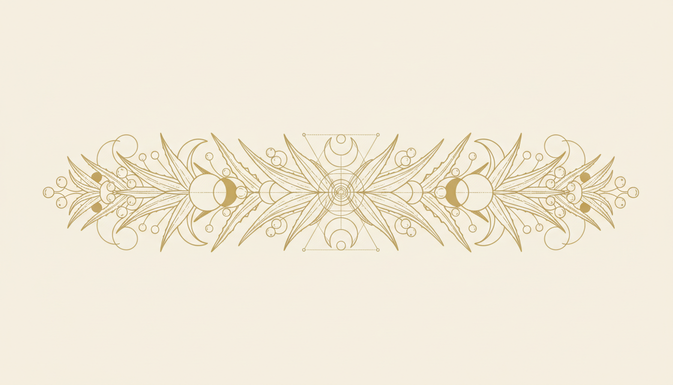 Botanisches Ornament