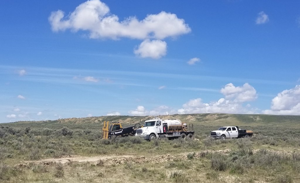 Boring in Wyoming