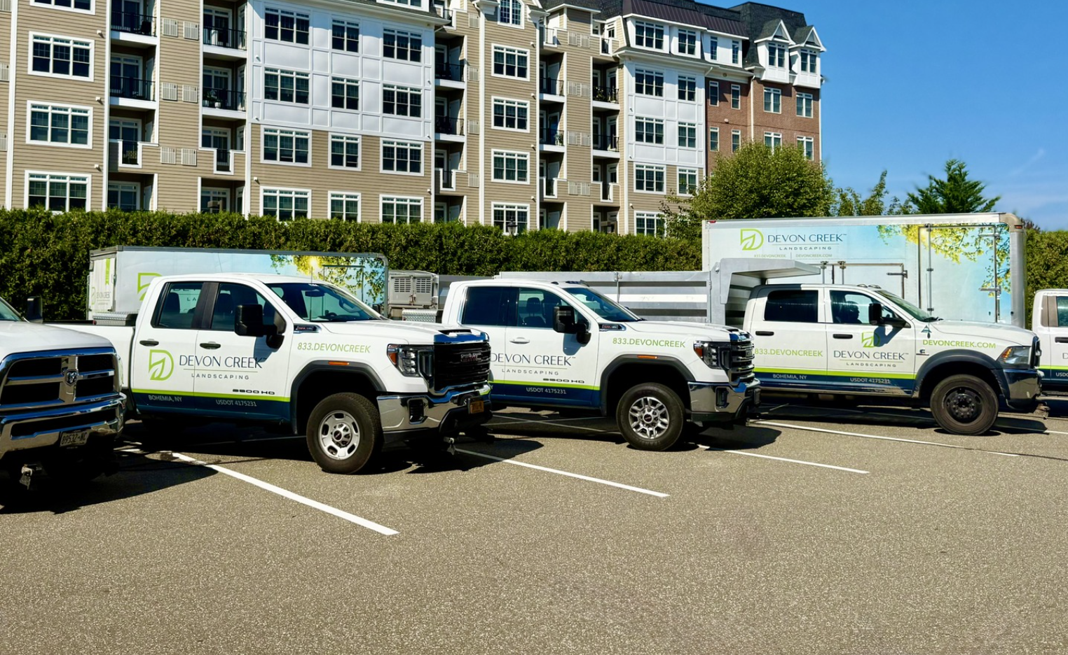 Devon Creek franchise fleet and crews