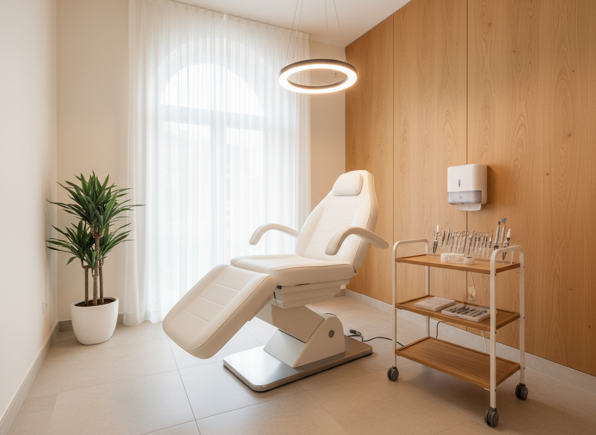Behandlungsraum mit professioneller Ausstattung