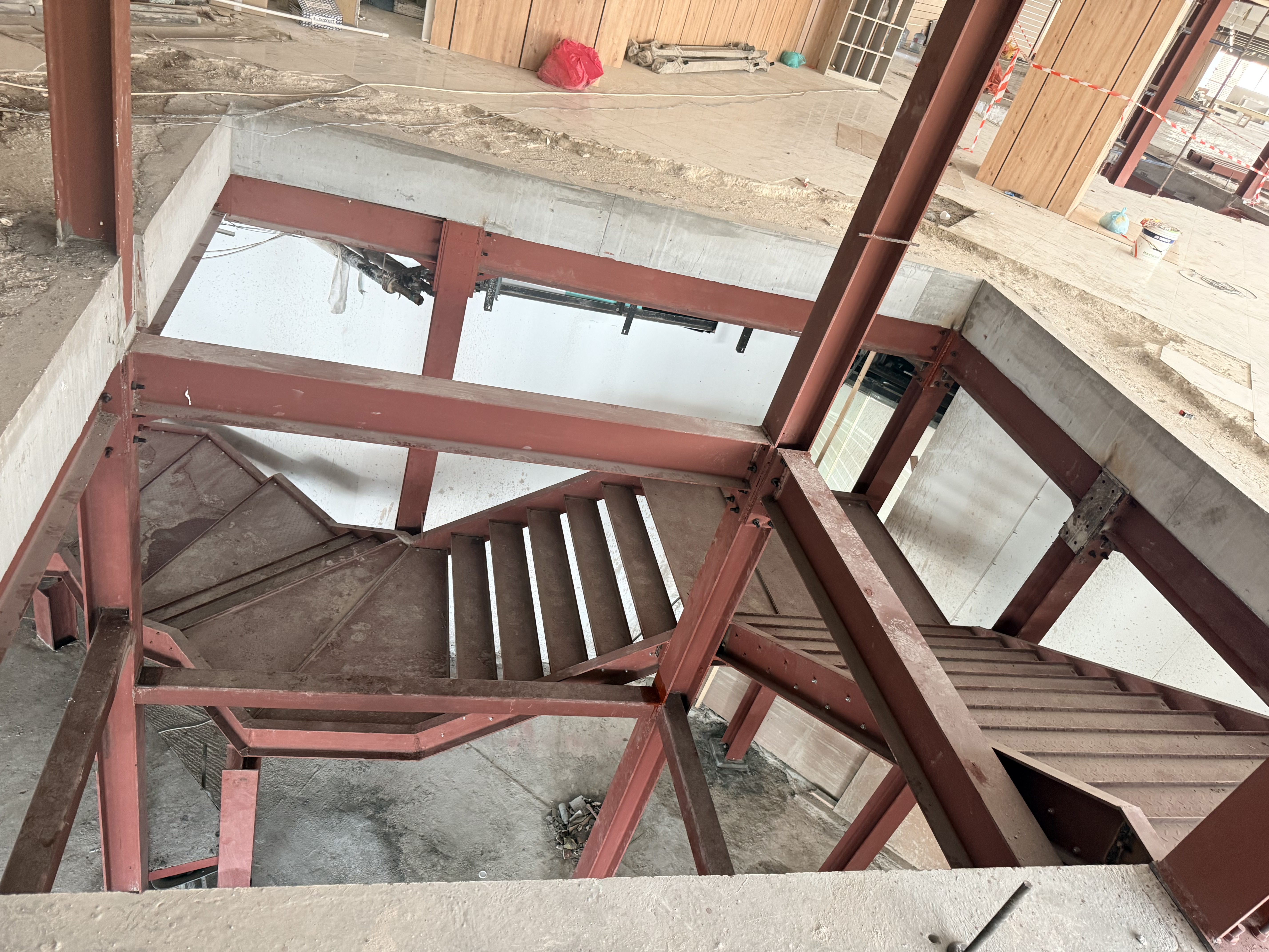 Steel Staircases, Lift Support & Slab Openings at Al Satwa, Dubai, UAE — image 7