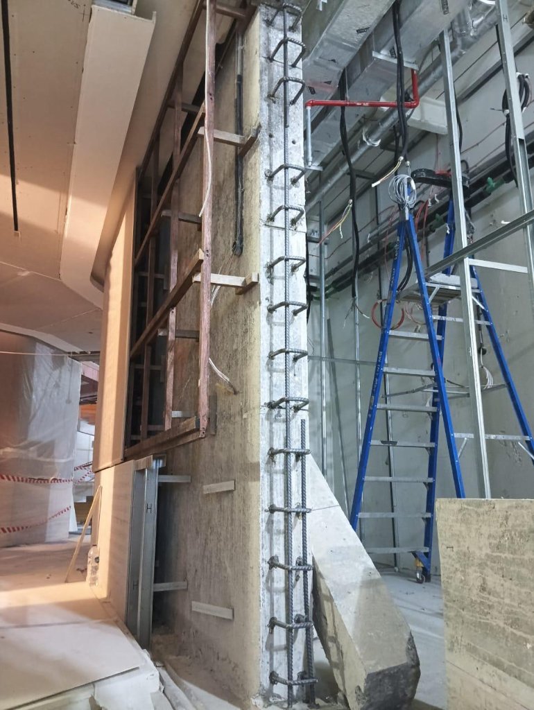 Wall Demolition & Beam / Column Strengthening — Emirates Towers (Business Tower) image 3
