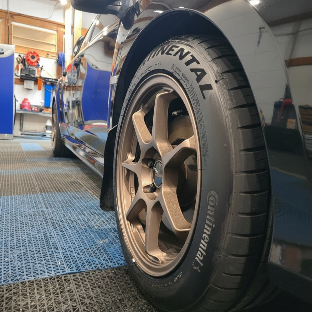 Bronze Aftermarket Wheels Detail