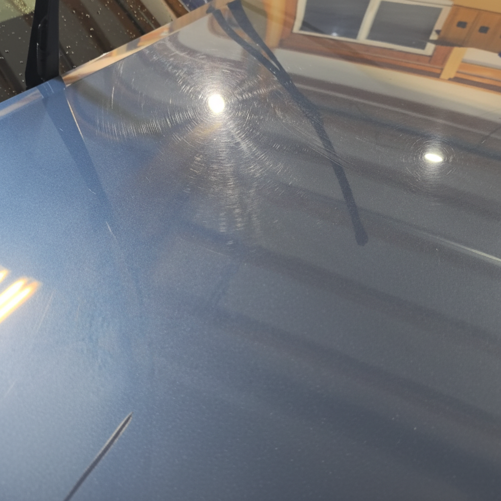 Swirl Marks Before Paint Correction