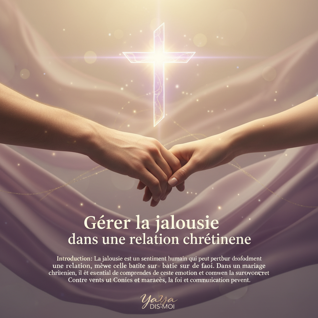 Gérer la jalousie dans une relation chrétienne