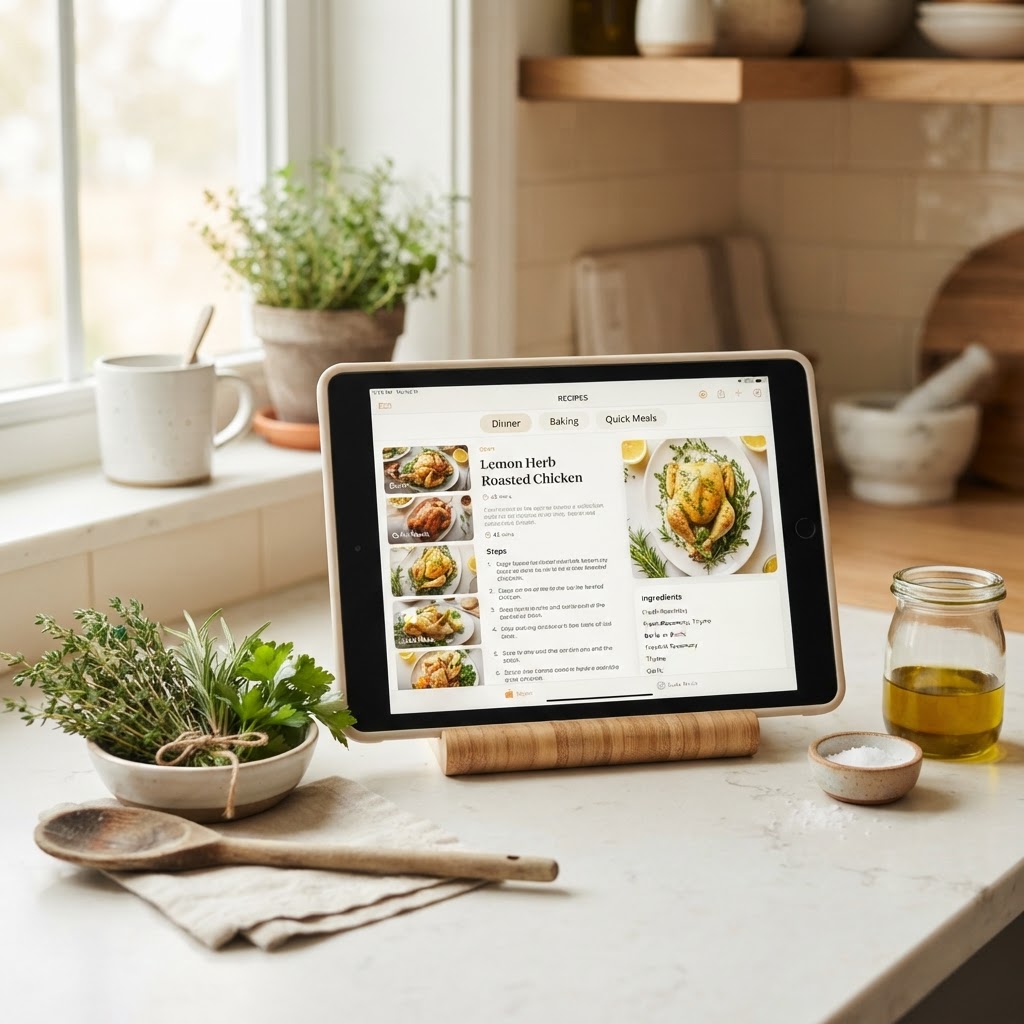 How to Organize a Digital Cookbook That Actually Works