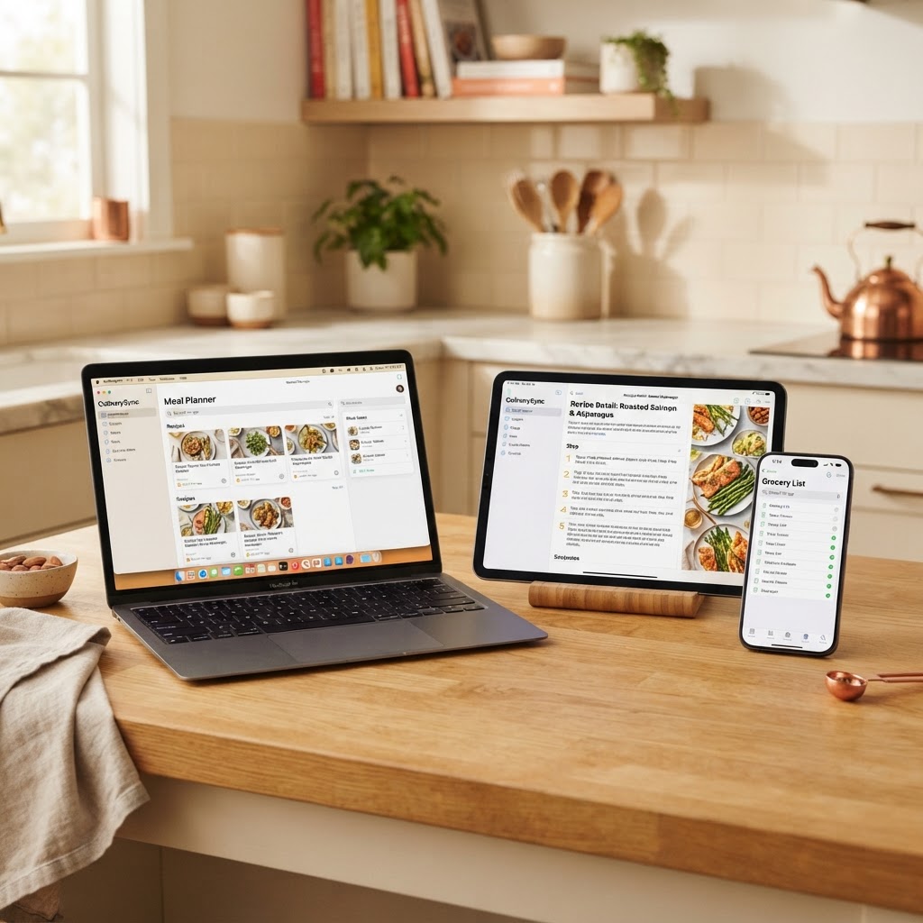 How to Sync Cooking Data Across Devices Securely