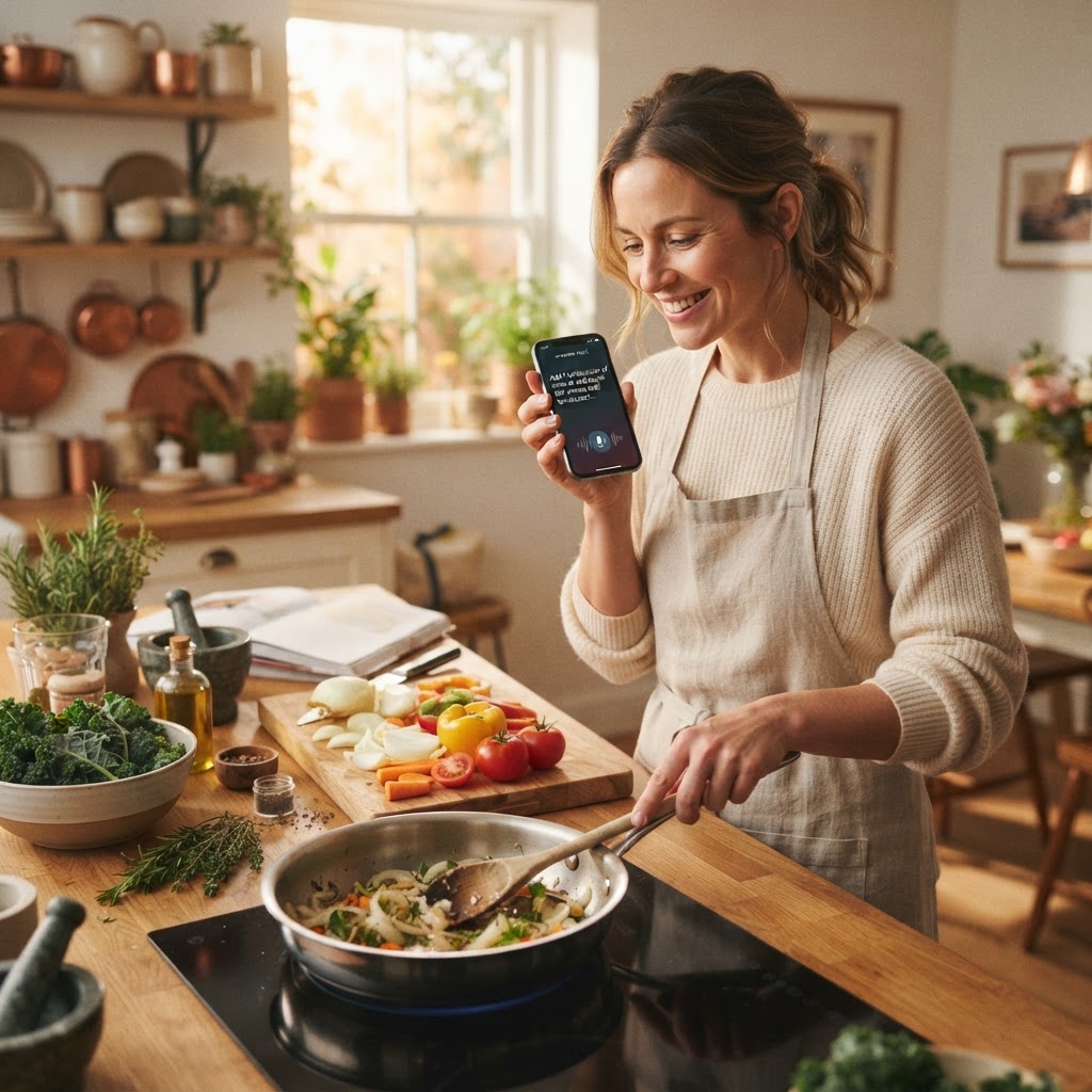 What Features Do Voice-to-Text Recipe Apps Offer?