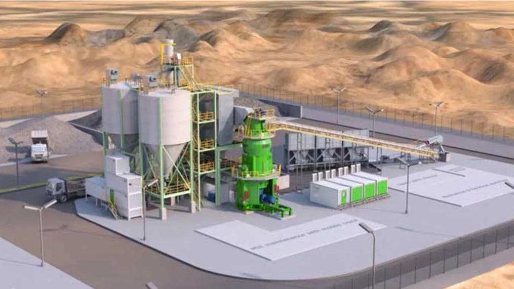 Clinker grinding unit for cement