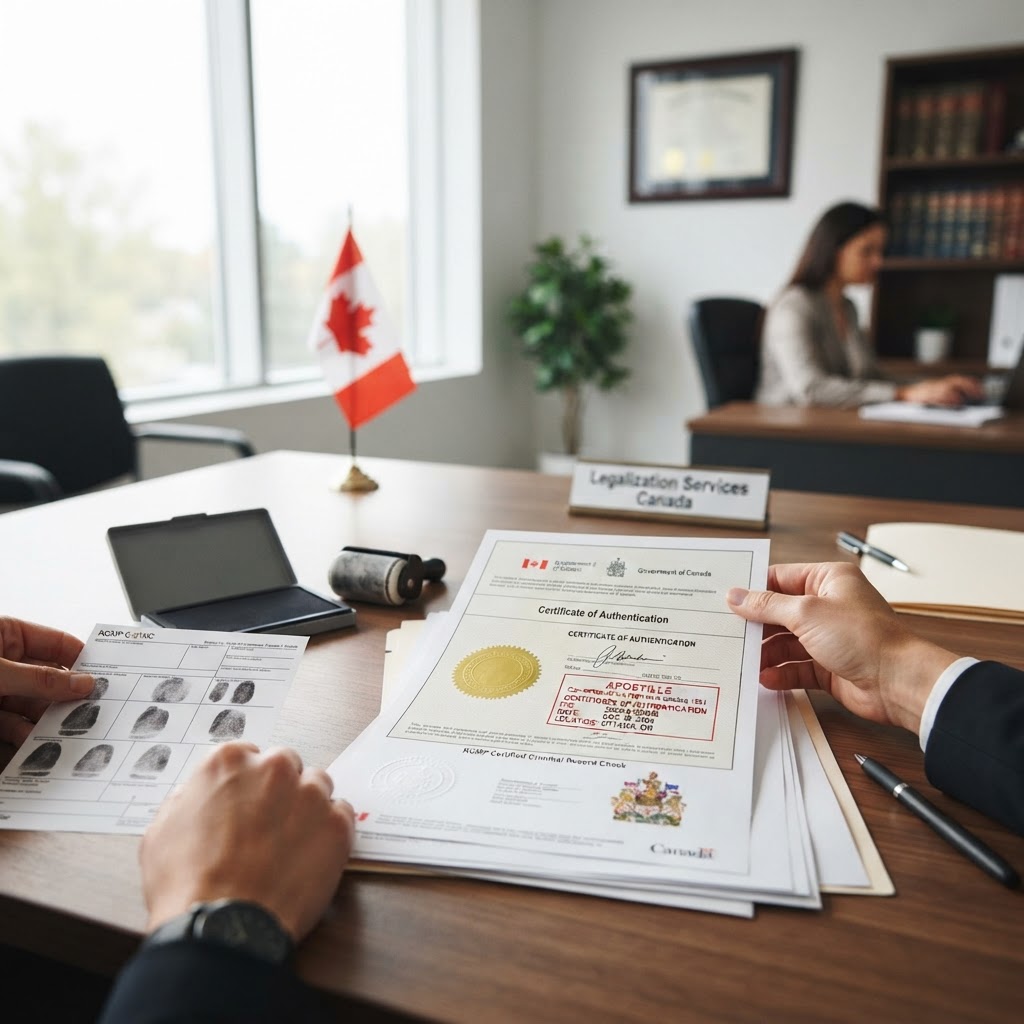 Canadian Apostille Fingerprinting: A Complete Guide