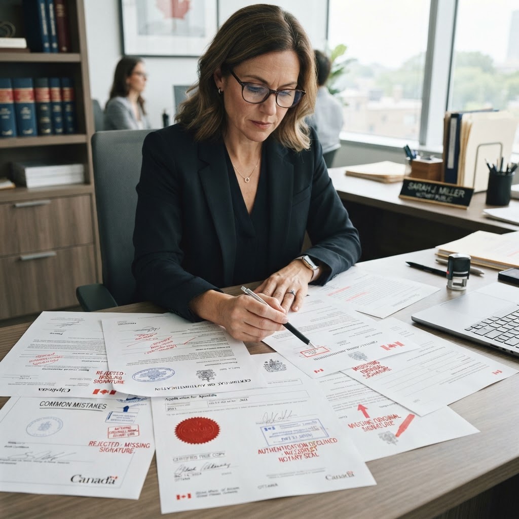 Avoiding Common Mistakes in the Canadian Apostille Process
