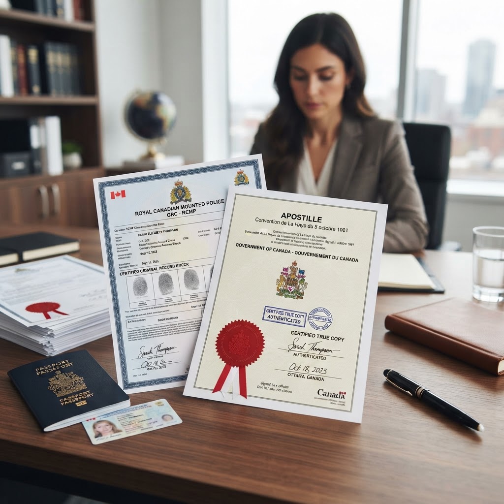 Canadian Police Clearance Apostille: The Official Guide