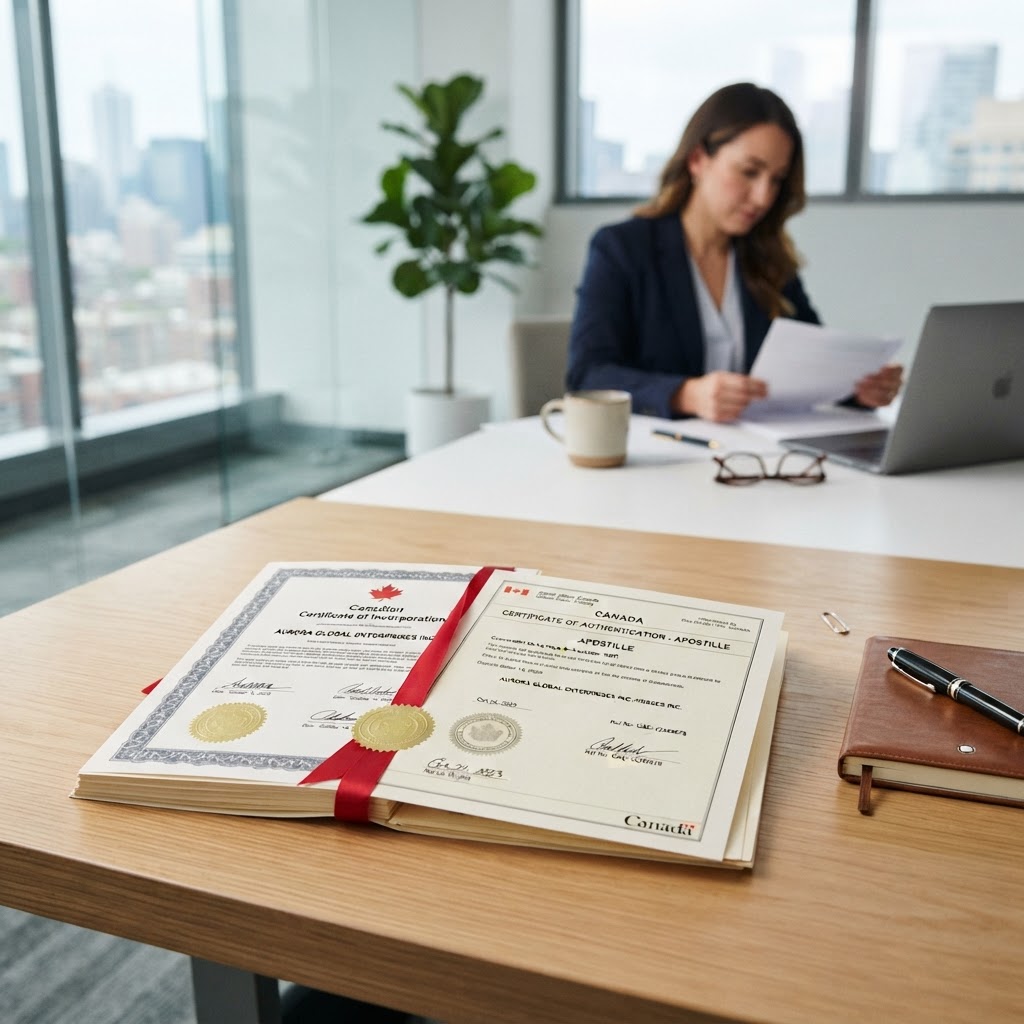 Apostille Canadian Corporate Documents: A Complete Guide