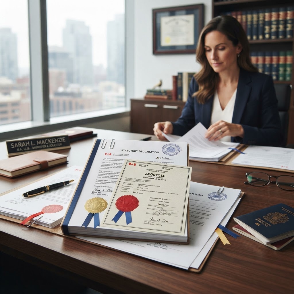 A Guide to Apostille for Canadian Notarized Documents
