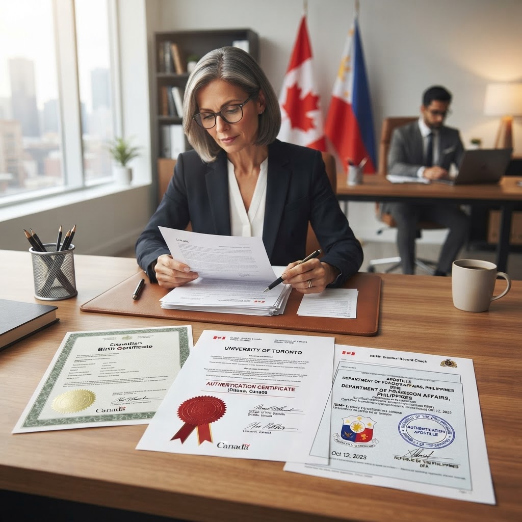Apostille Canadian Documents for Use in the Philippines