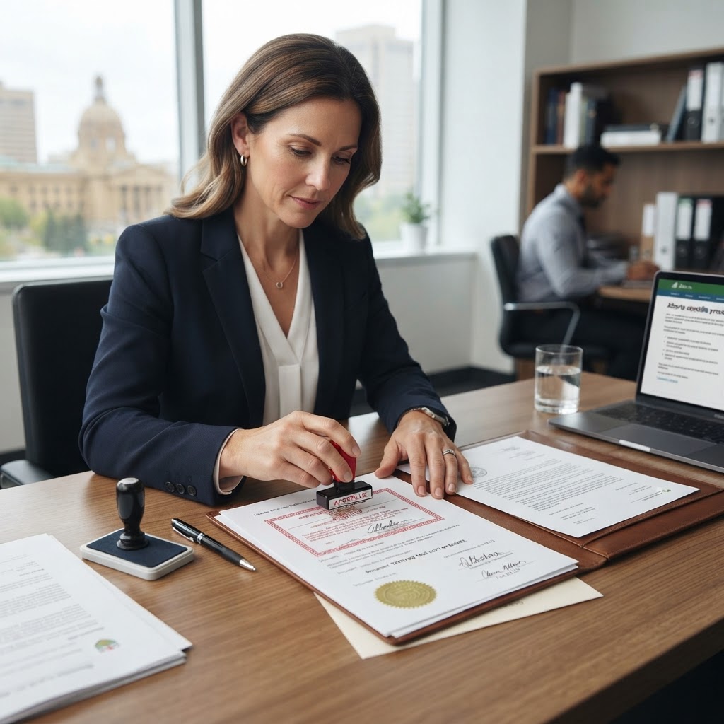 Alberta Apostille Guide: Authenticating Canadian Documents