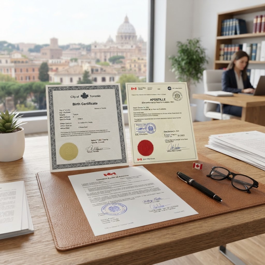 Apostille Canadian Documents for Use in Italy: A Complete Guide