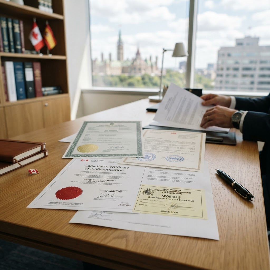 Apostilling Canadian Documents for Use in Spain: A Complete Guide
