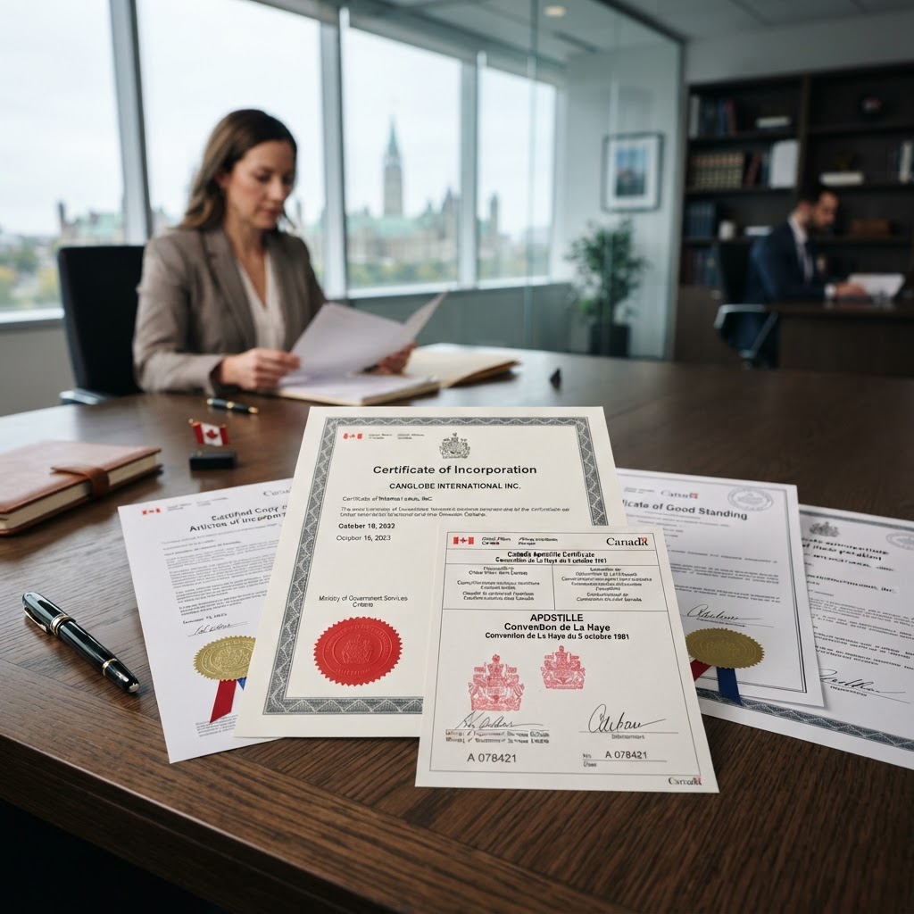 Apostille Canadian Business Documents: The Complete Guide
