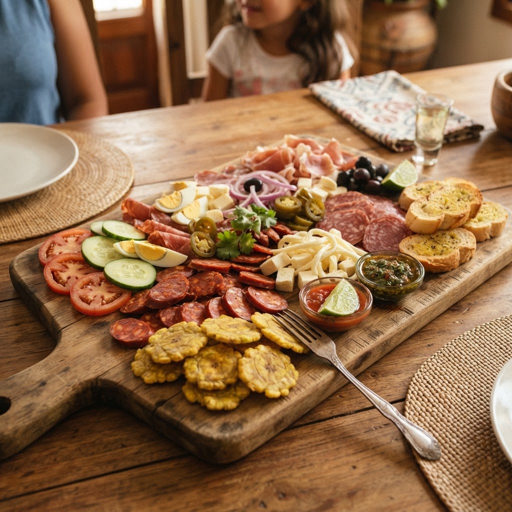 Tabla de Embutidos a la Tica