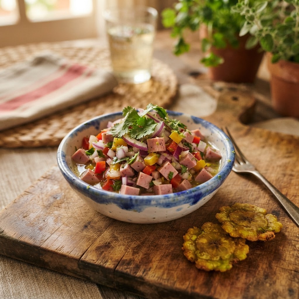 Ceviche de Mortadela