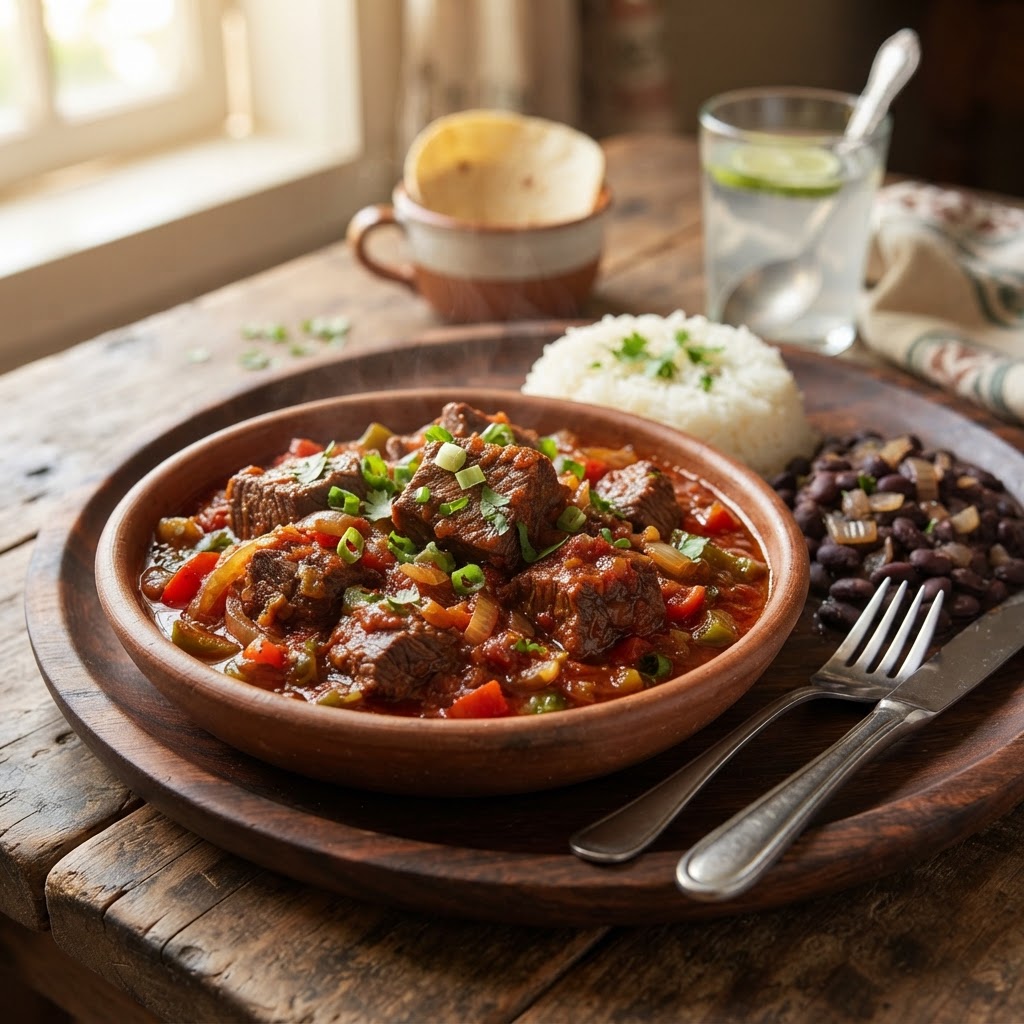 Res en Salsa Criolla