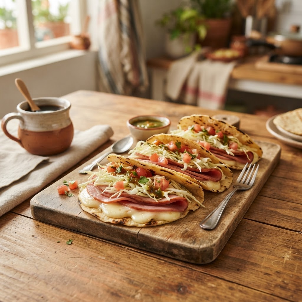 Gallitos de Jamón y Queso al Estilo Tico