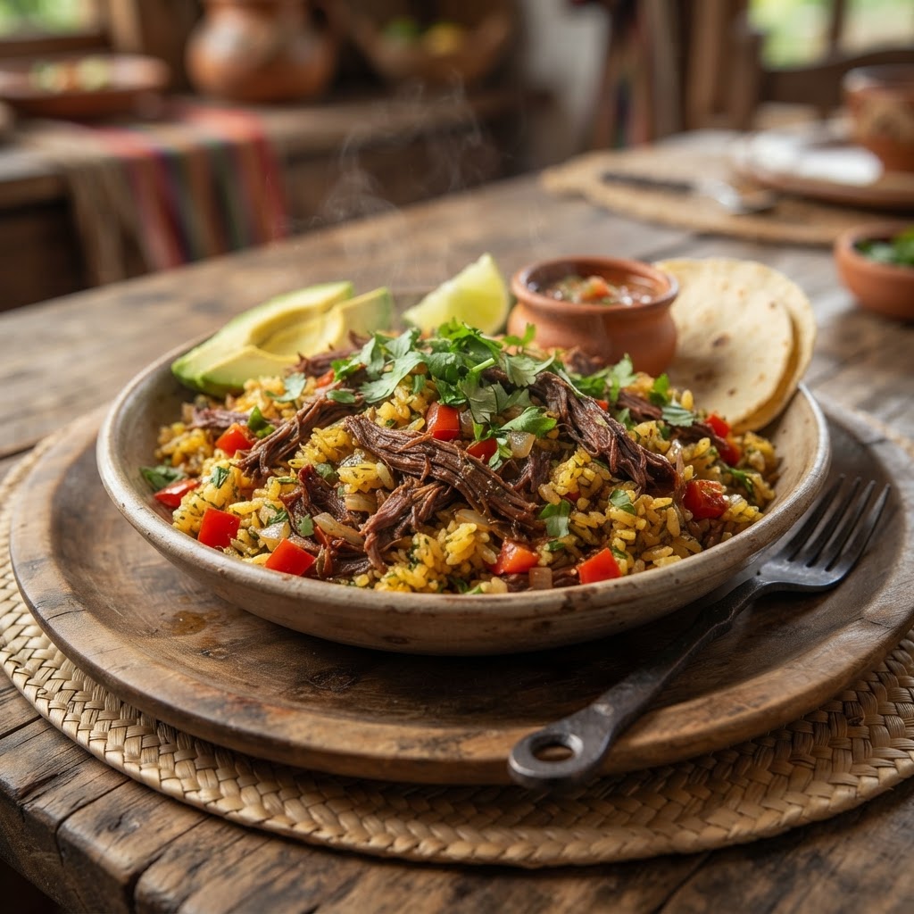 Arroz con Cecina