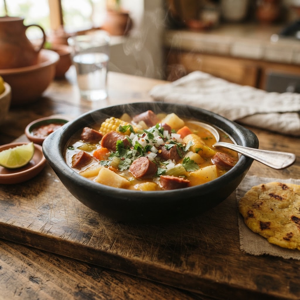 Sopa de Embutidos Criolla