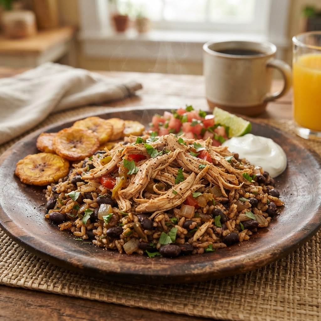 Pechuga Mechada para Gallo Pinto
