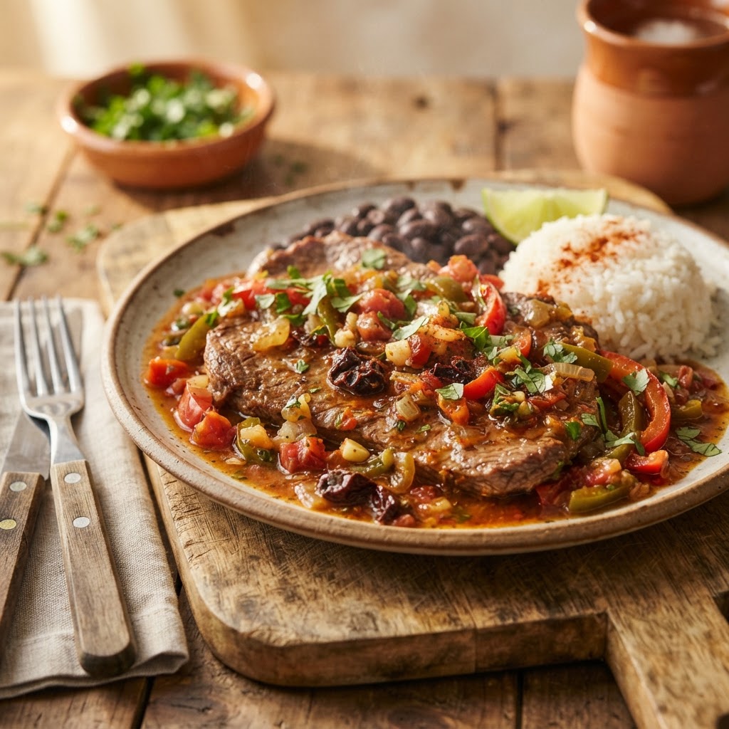 Bistec en Salsa Criolla al Chipotle
