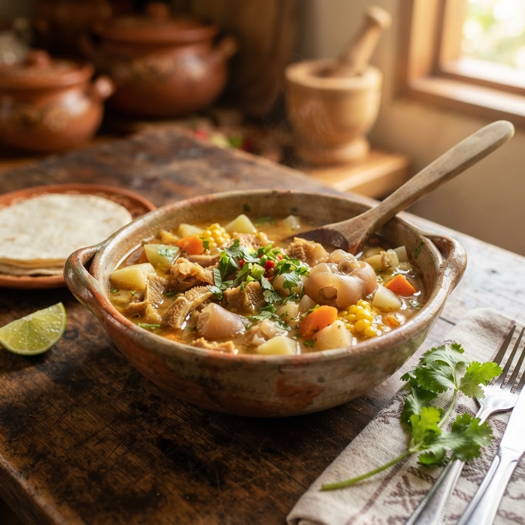 Sopa de Mondongo y Pezuña