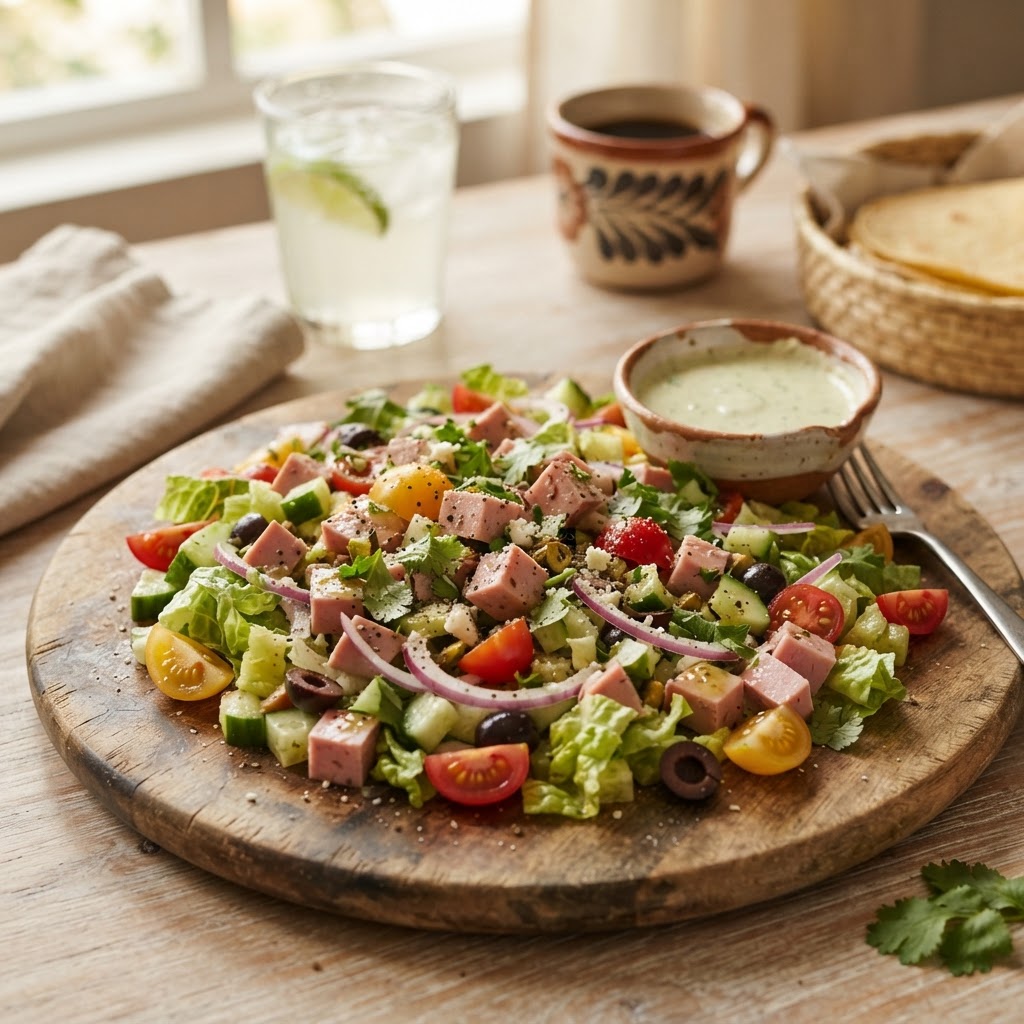Ensalada de Mortadela