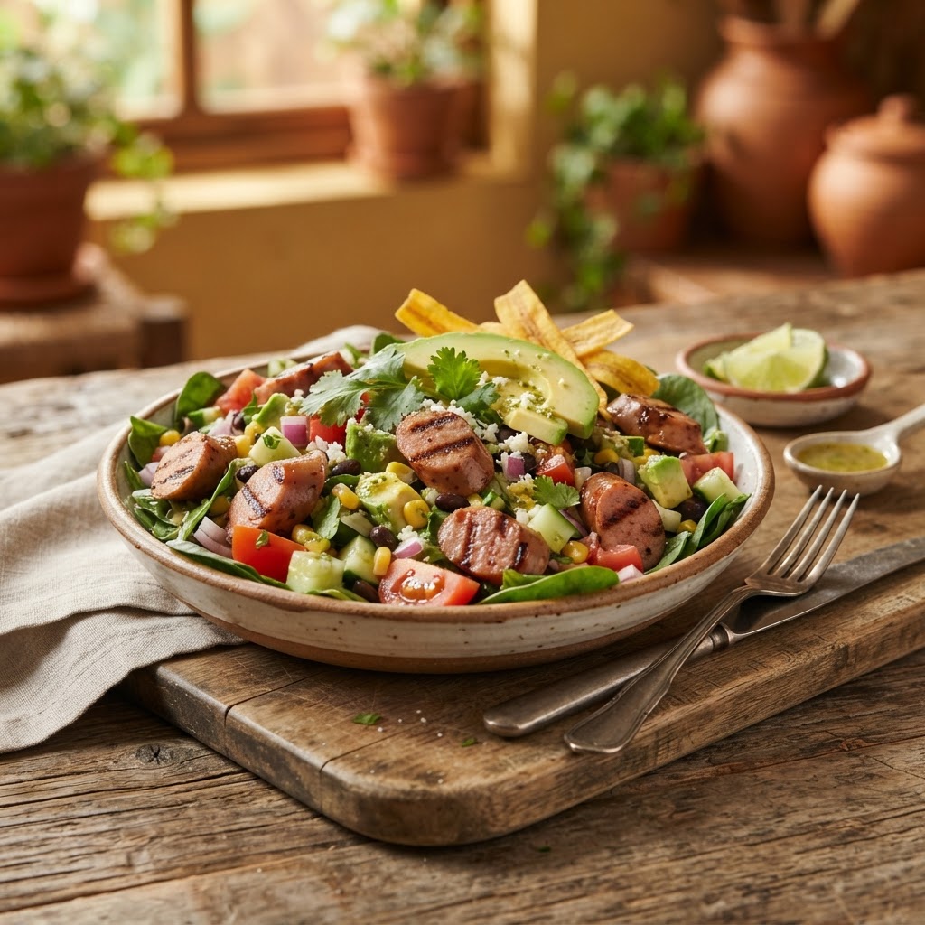 Pavo-Ensalada Tica
