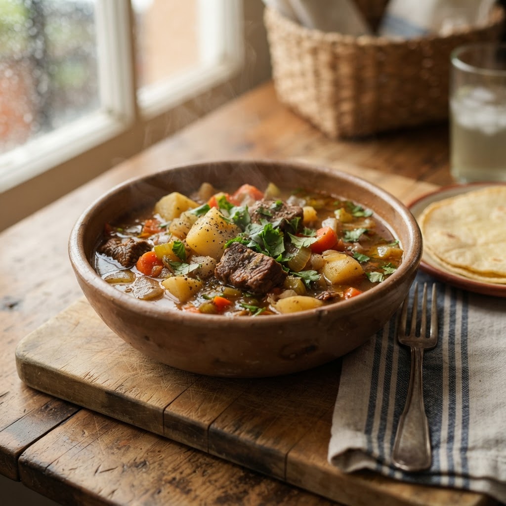 Guisado de Res con Papas